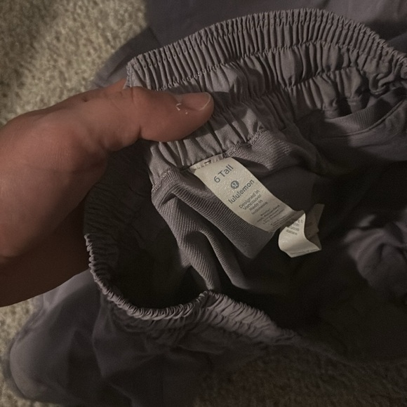 Lululemon Mink color  Lined Athletic Shorts - Picture 4 of 4